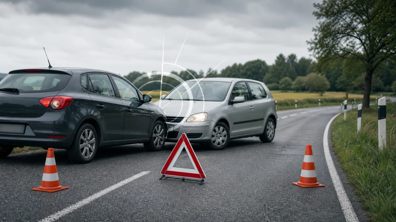 Unfall auf A19: Flixbus verunglückt