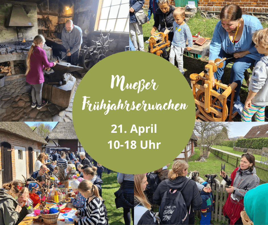 Frühlingsmarkt im Freilichtmuseum Mueß
