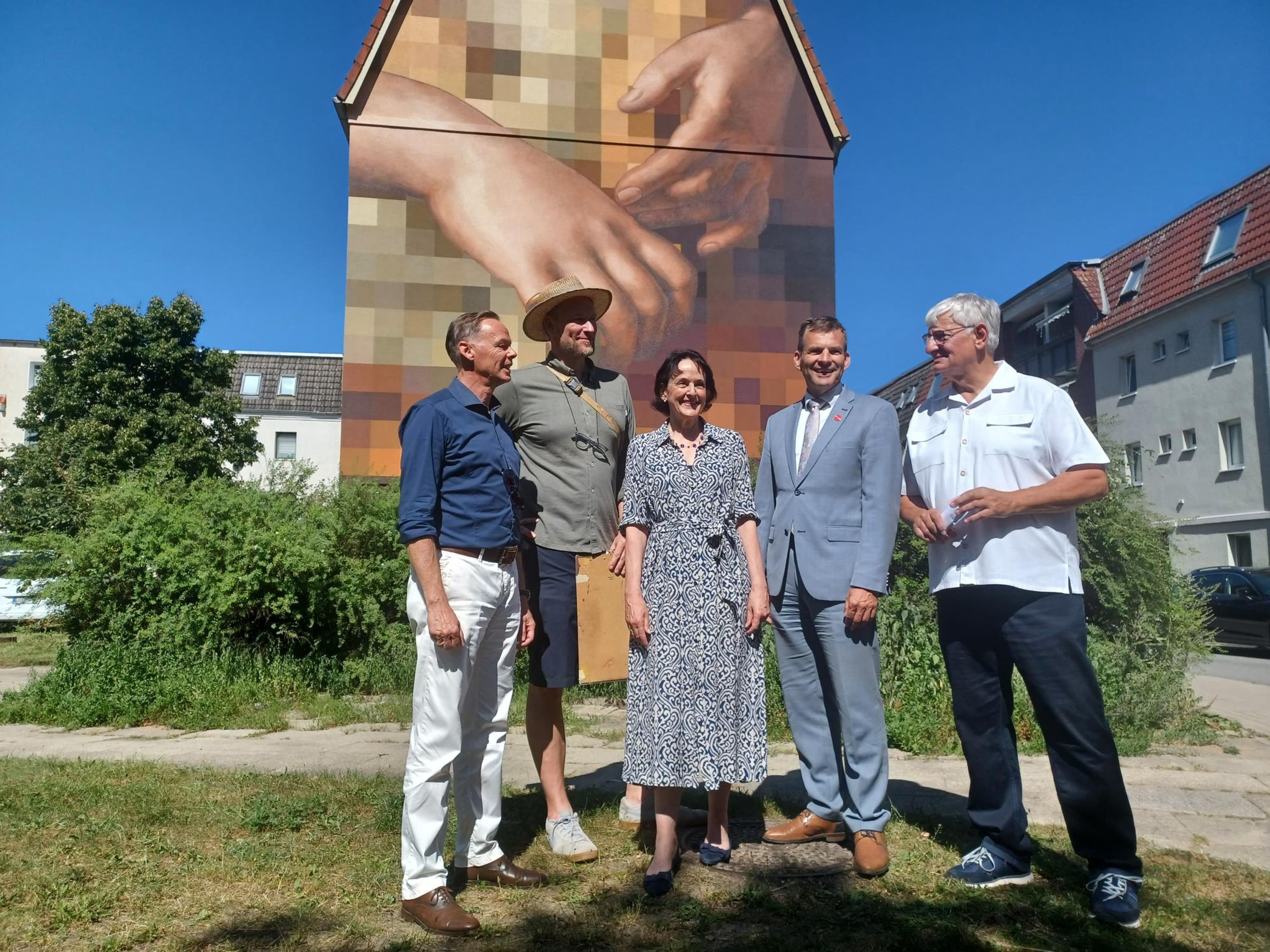 Kunst in Schwerin: Hände erzählen Geschichten