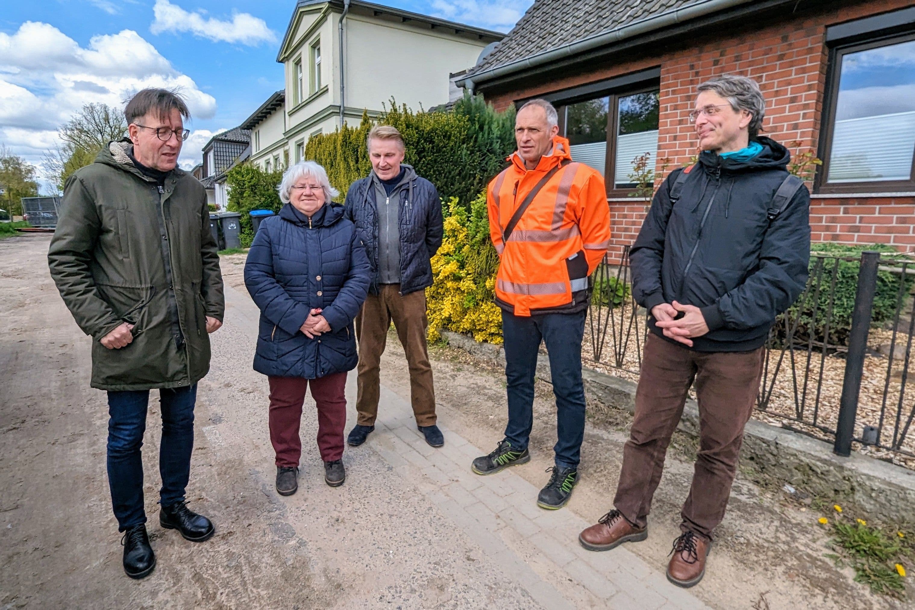 Neue Radverkehrsanlage in der Gadebuscher Straße
