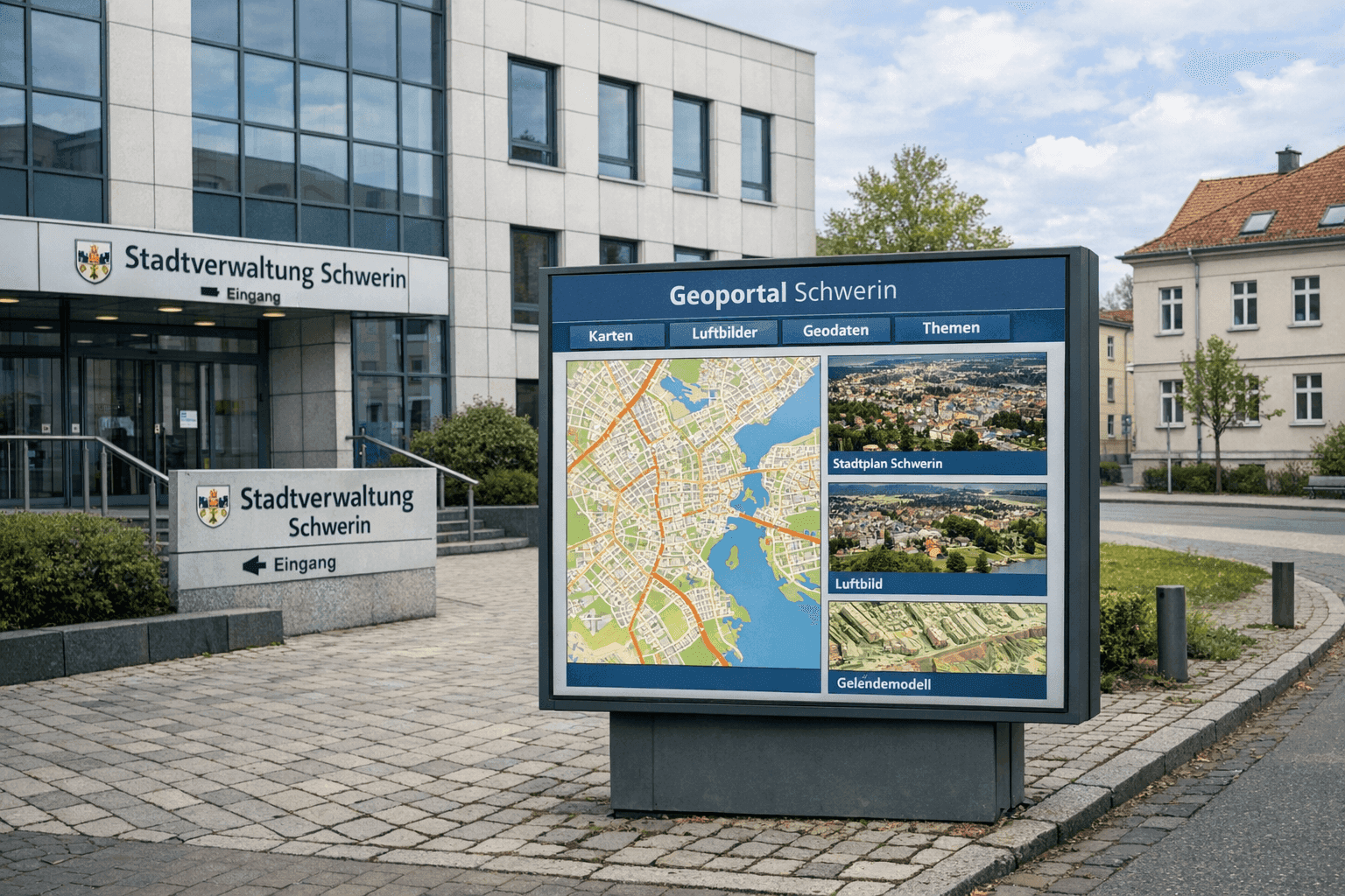 Schwerin schaltet neues Geoportal frei