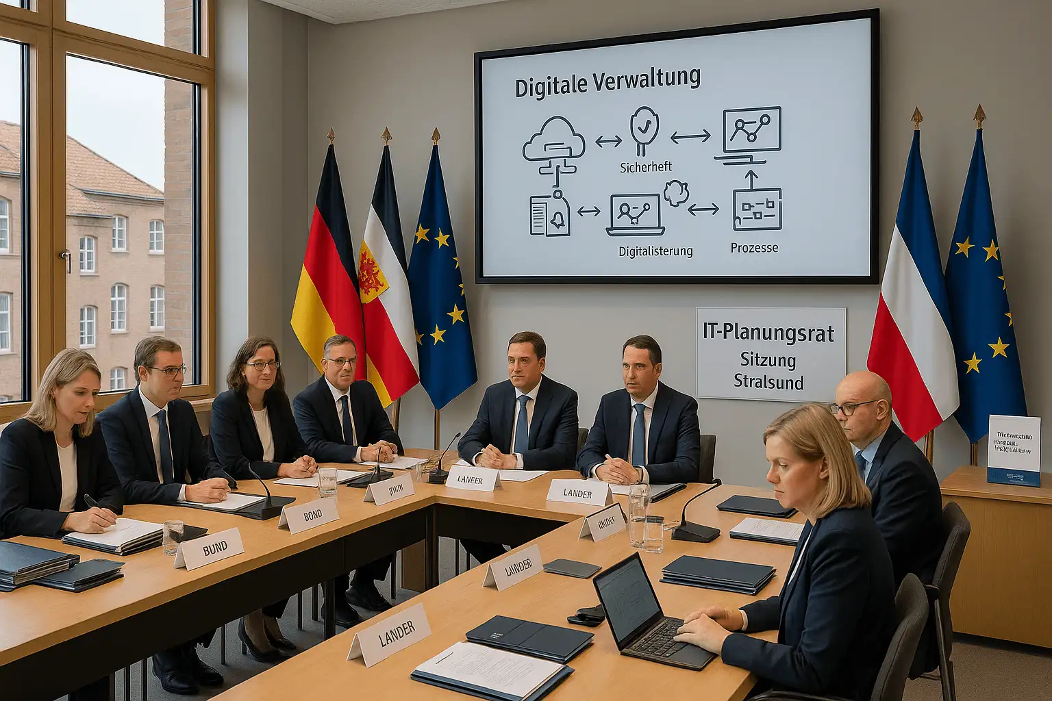 Fiktives KI-Symbolbild