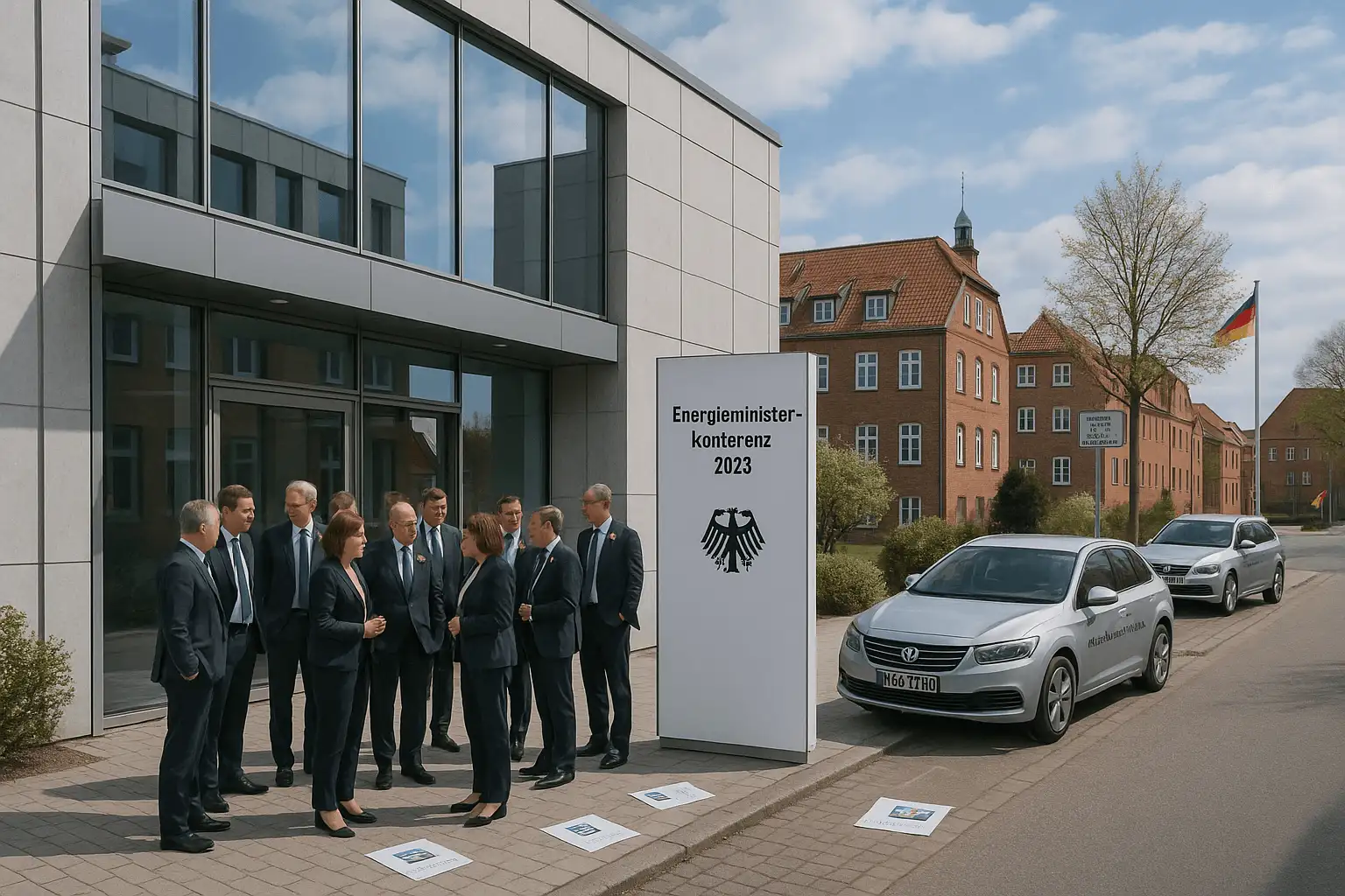 Fiktives KI-Symbolbild