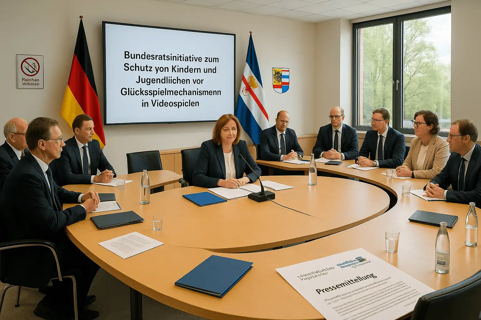Fiktives KI-Symbolbild