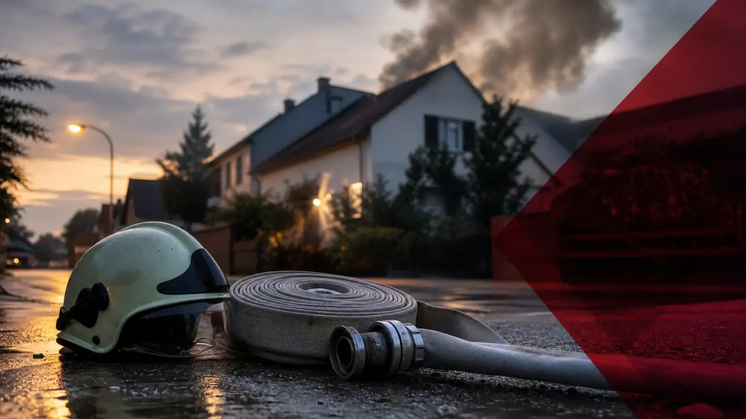 Brand in Pokrent: Munition erschwert Einsatz